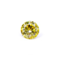 Light Yellow Colored Moissanite Stone Diamond